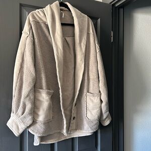 Free People Mauve Shacket